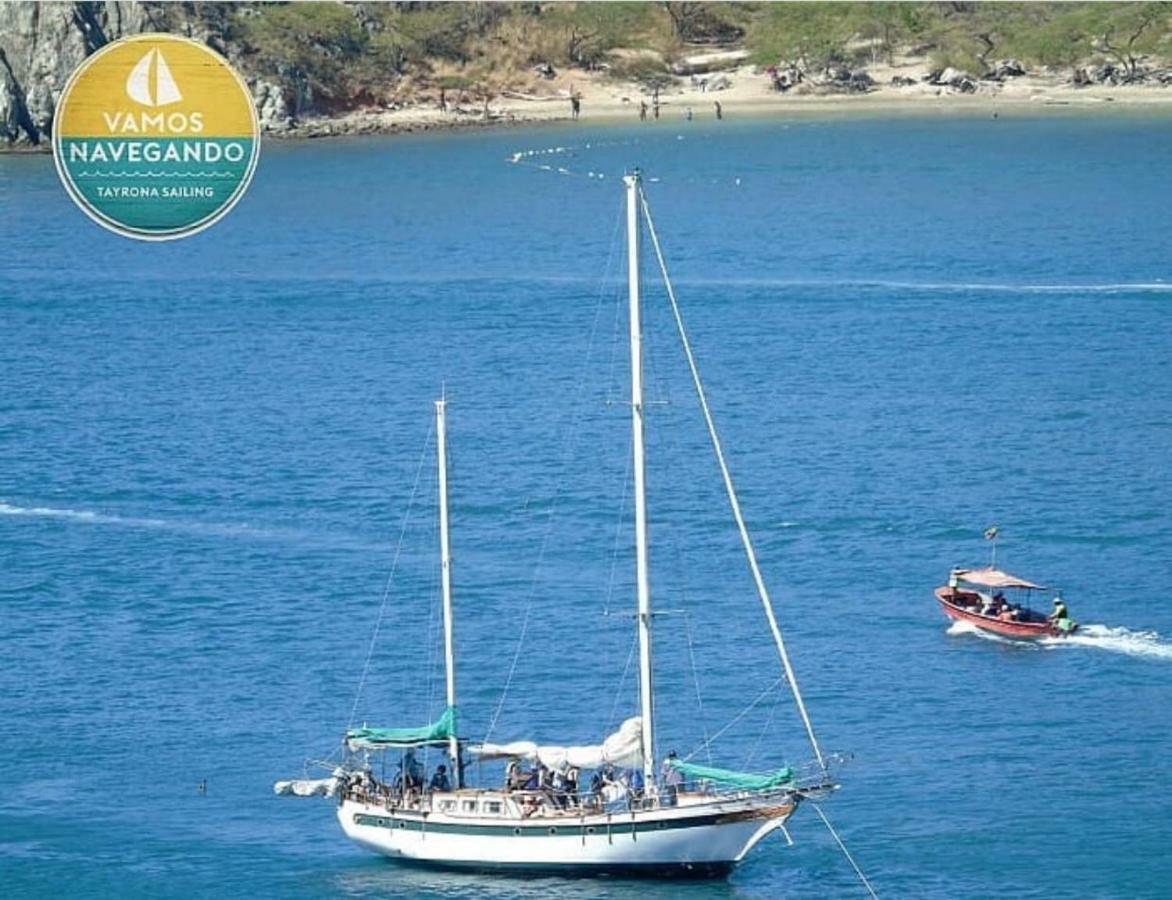 The Cantamar Beach Hostel Σάντα Μάρτα Εξωτερικό φωτογραφία